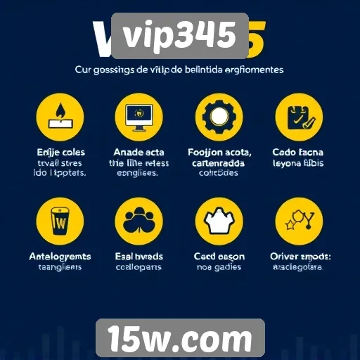 Análise das funcionalidades do site vip345